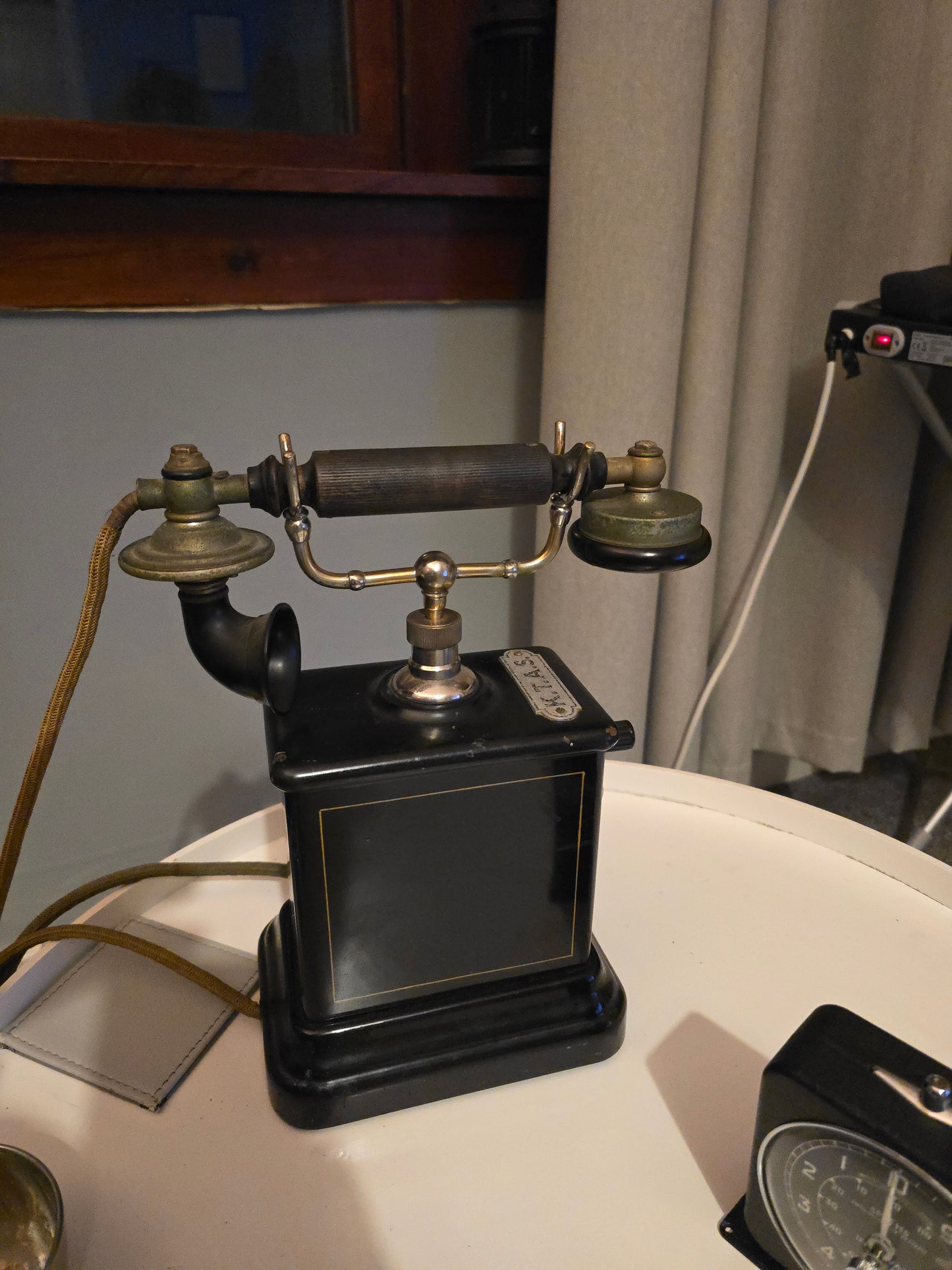 1880s K.T.A.S. European magnetic wind up phone