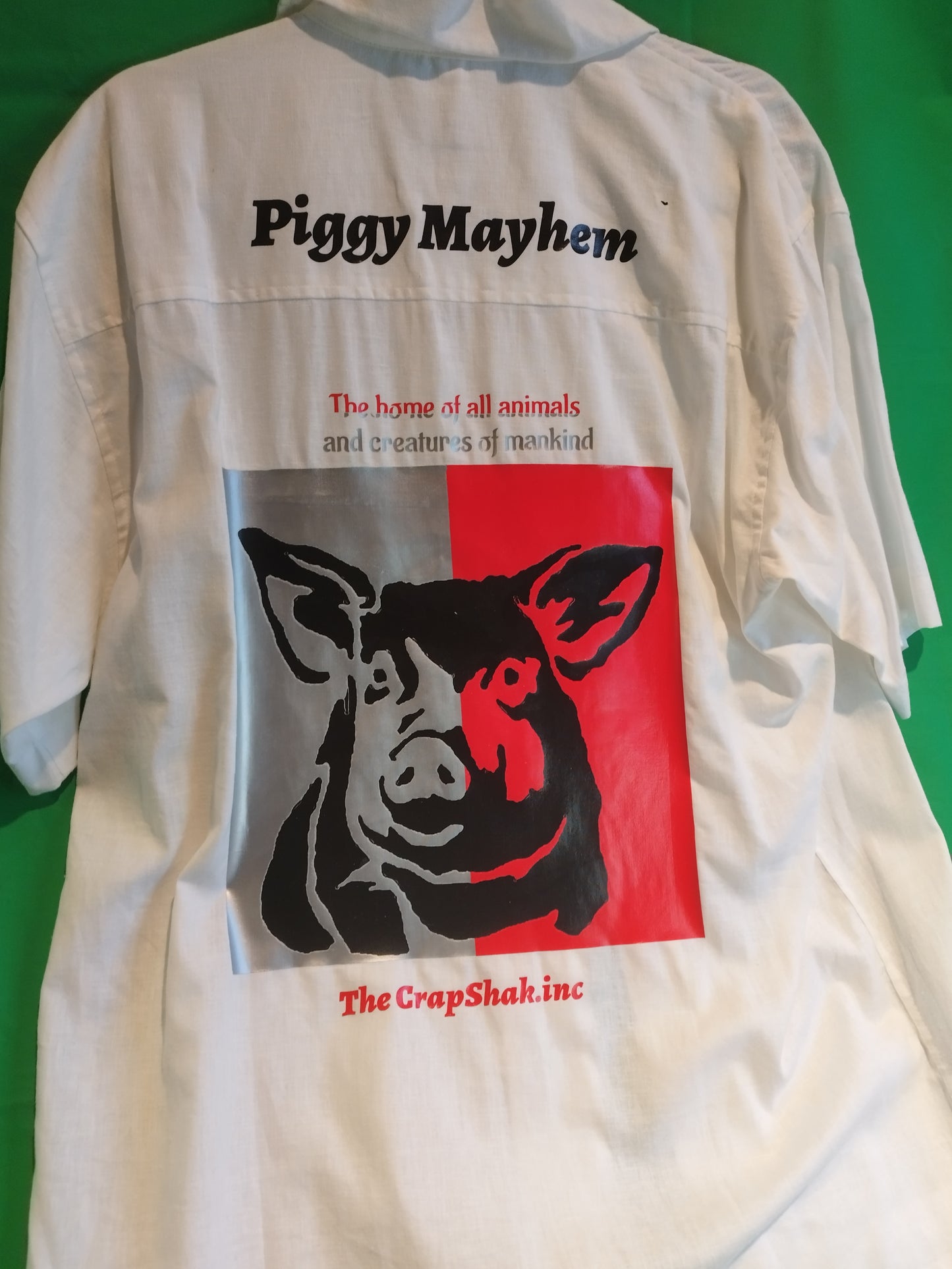 Custom Crap Shak Piggy Mayhem Shirt