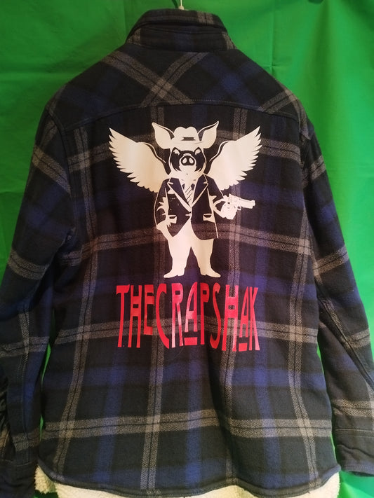 Custom Crap Shak Sherpa Jacket