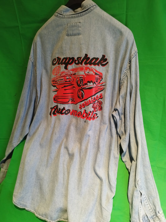 Automobiles Crap Shak Denim Shirt