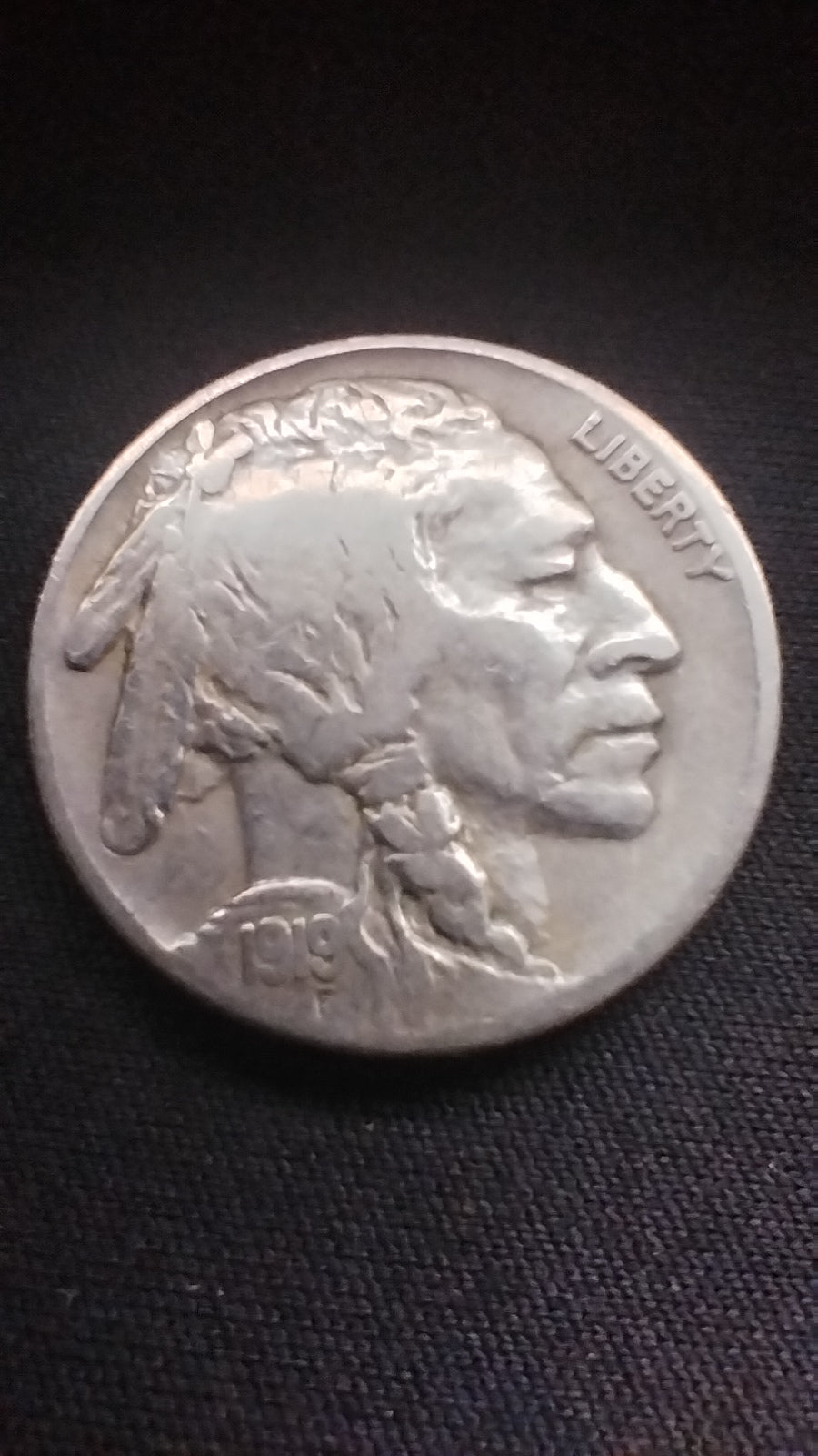 Buffalo nickle 1919 Indian head