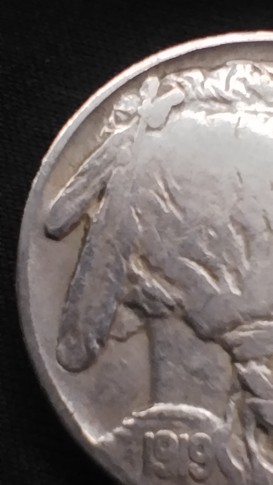 Buffalo nickle 1919 Indian head