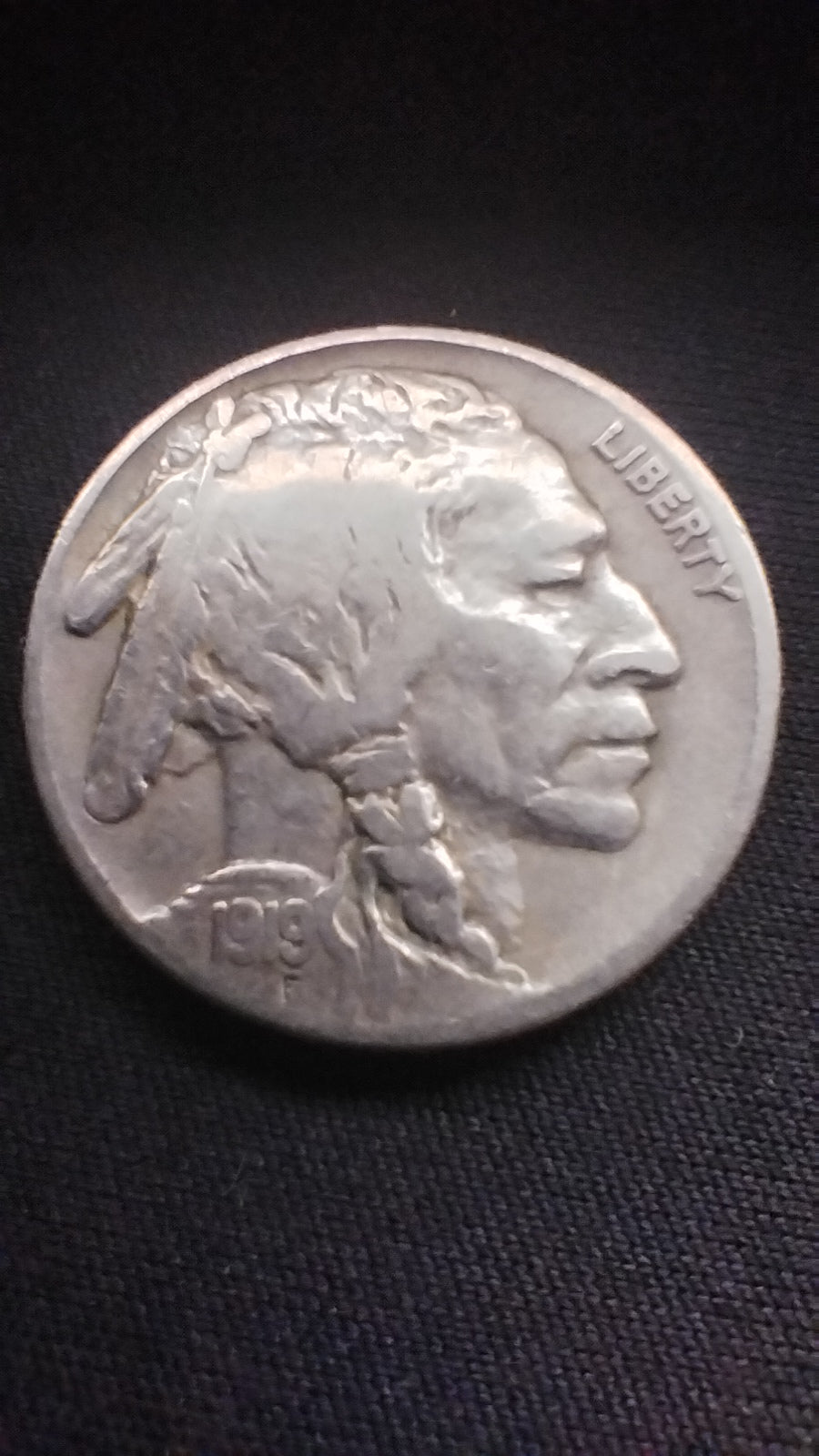 Buffalo nickle 1919 Indian head