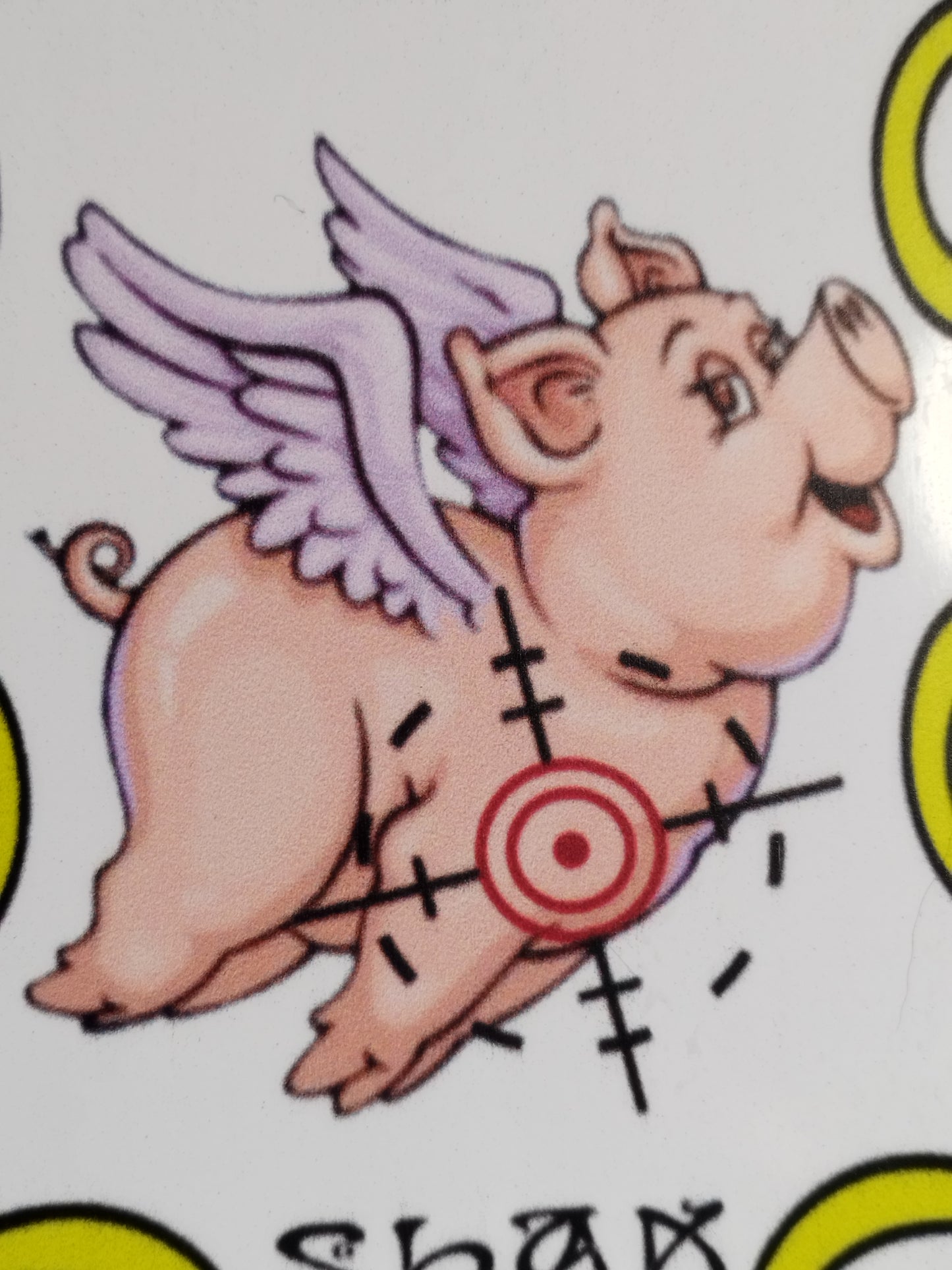 Crap Shak Tin Metal Sign