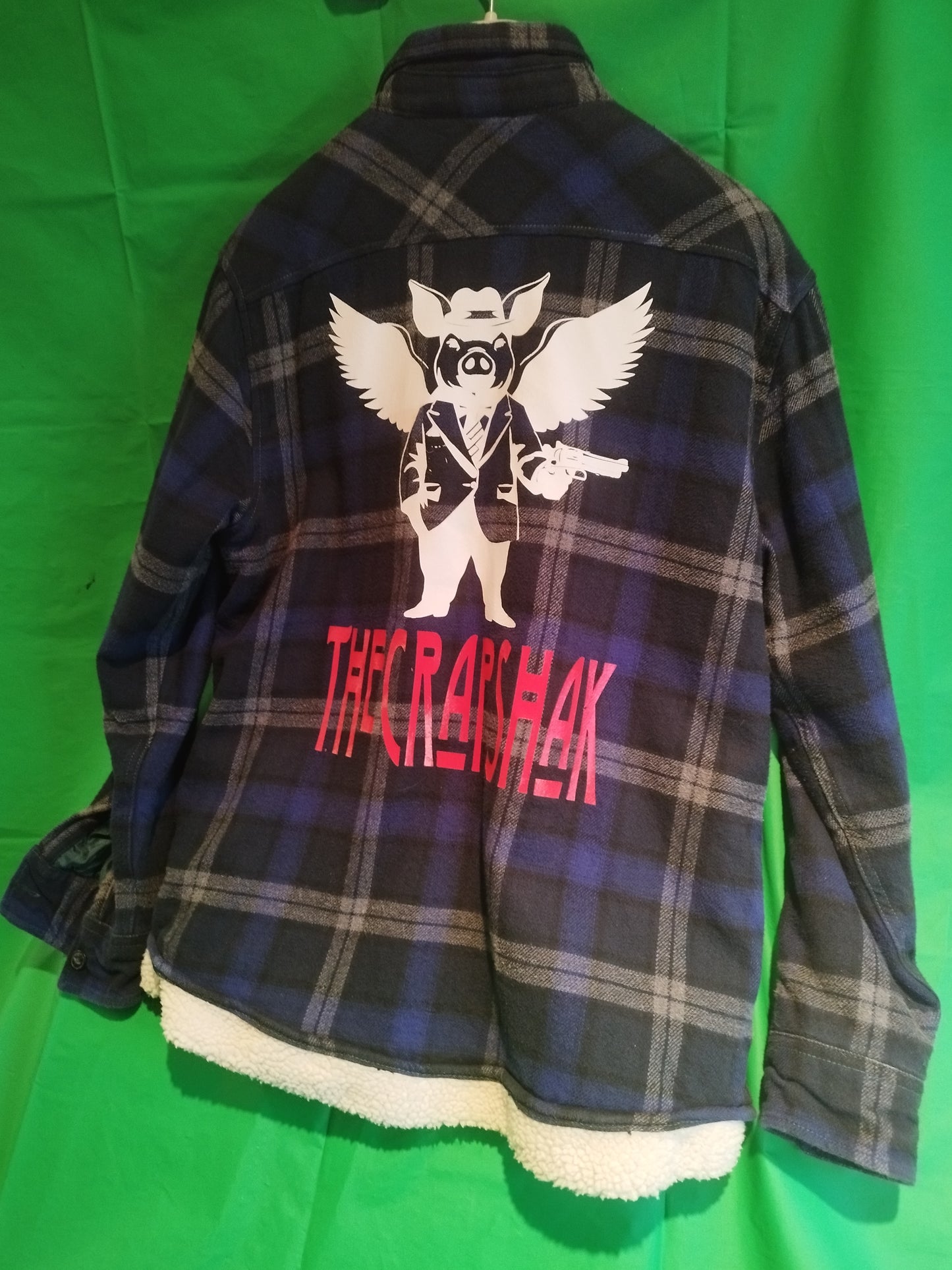 Custom Crap Shak Sherpa Jacket