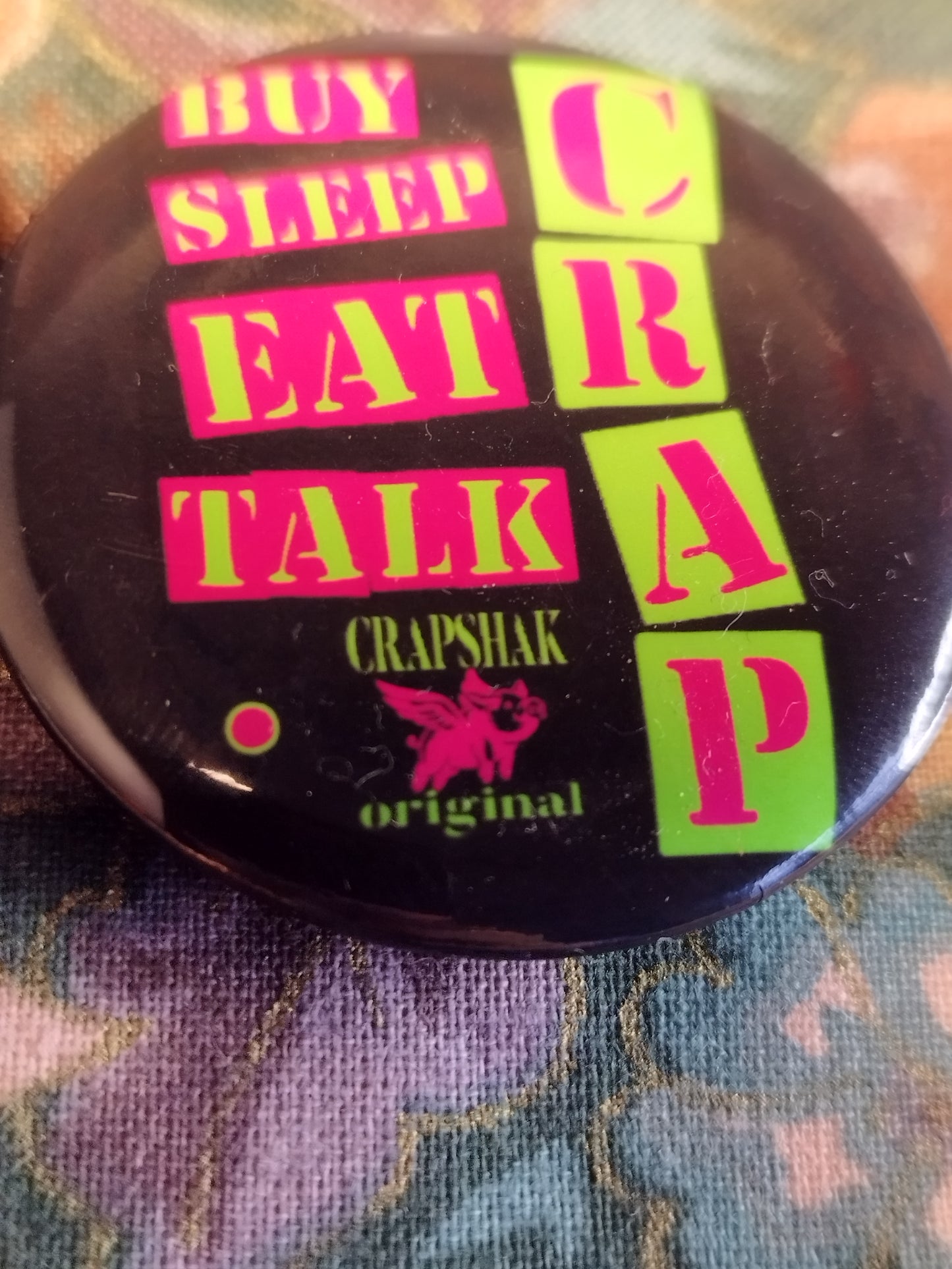 Pair of Custom Pin Badges