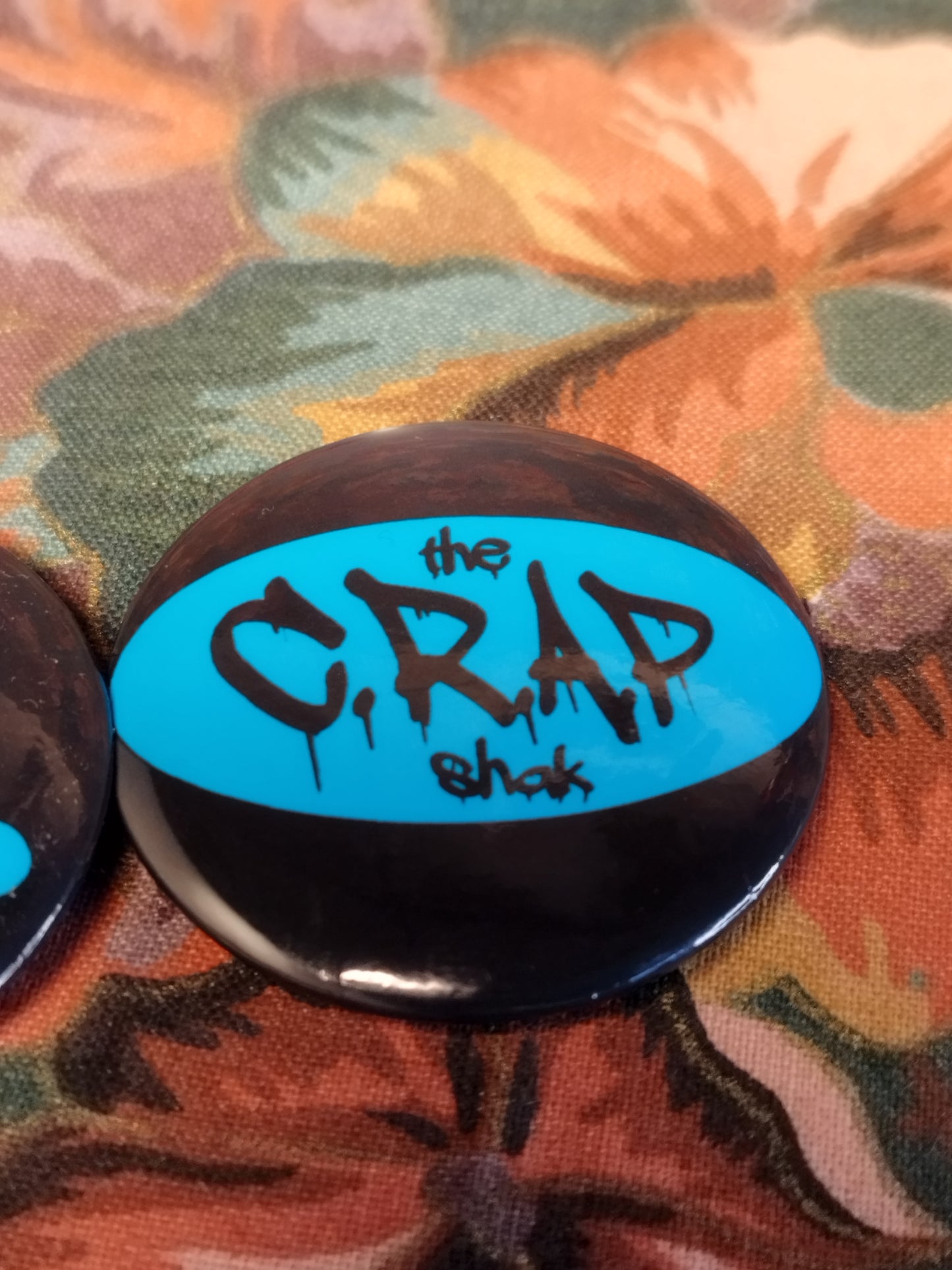 Pair Of Crap Pin Badge