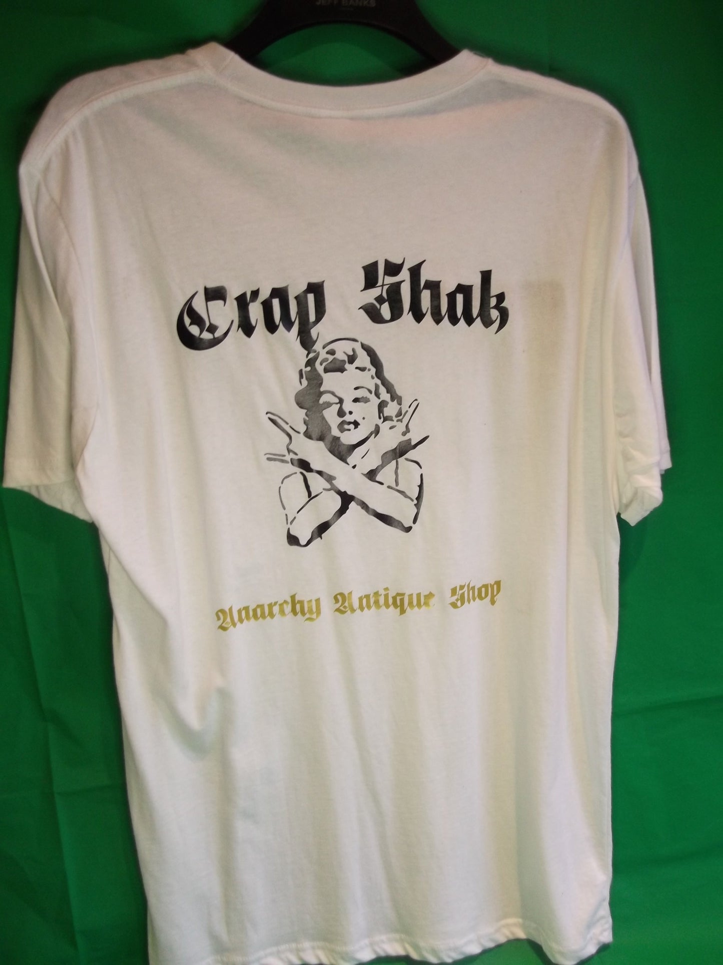 Crap Shak Custom white top Anarchy Antiques Shop
