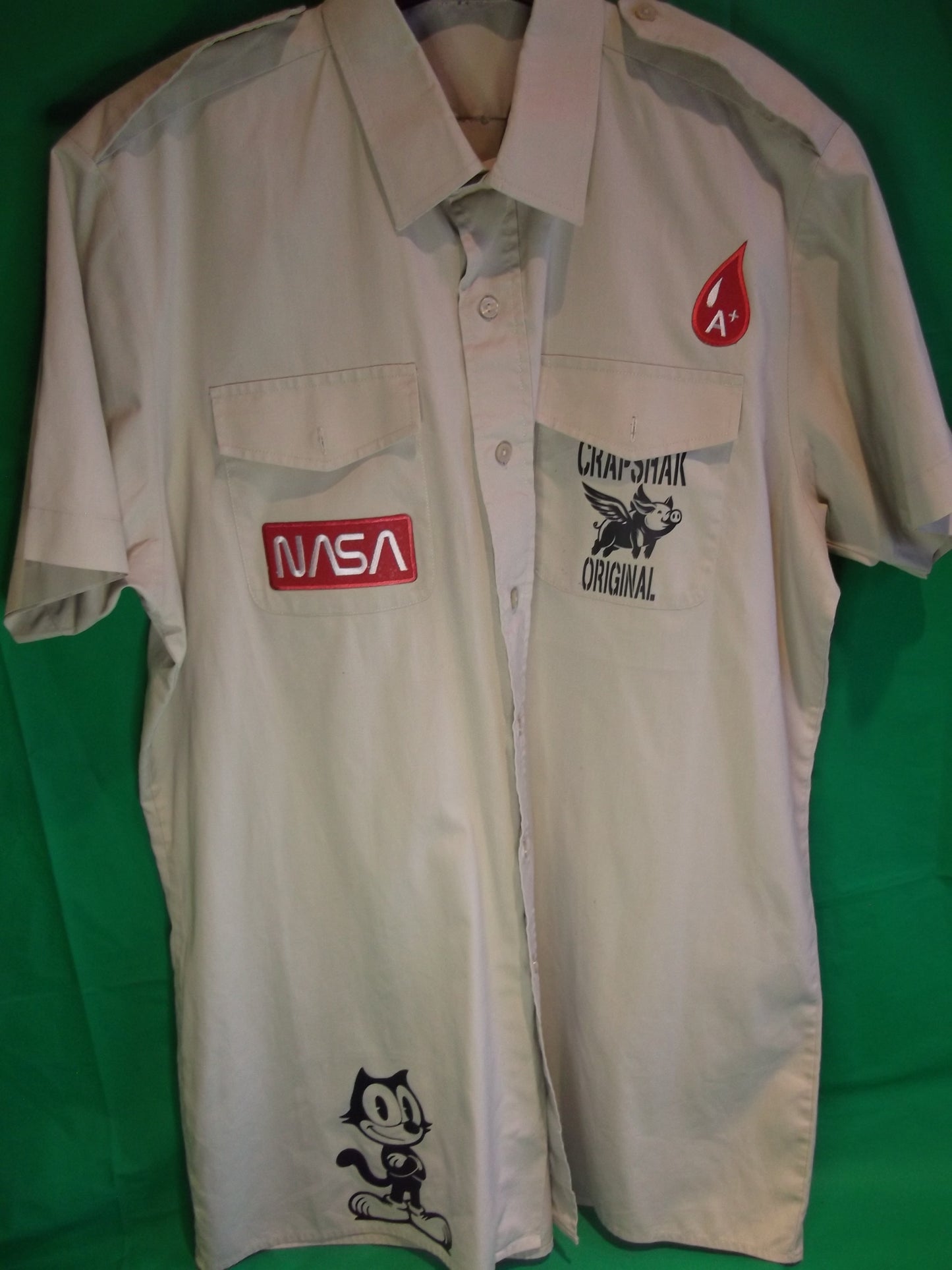 Custom Crap Shak Vintage army work wear