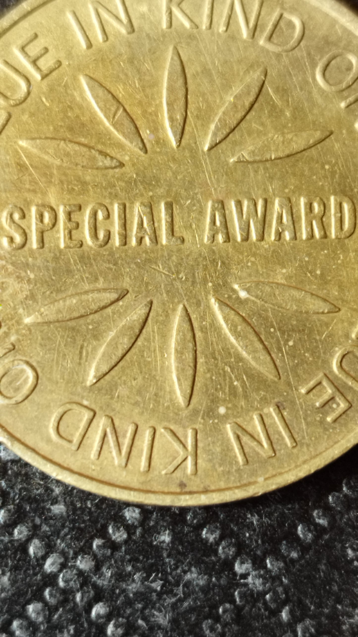 L.C.M Special award token