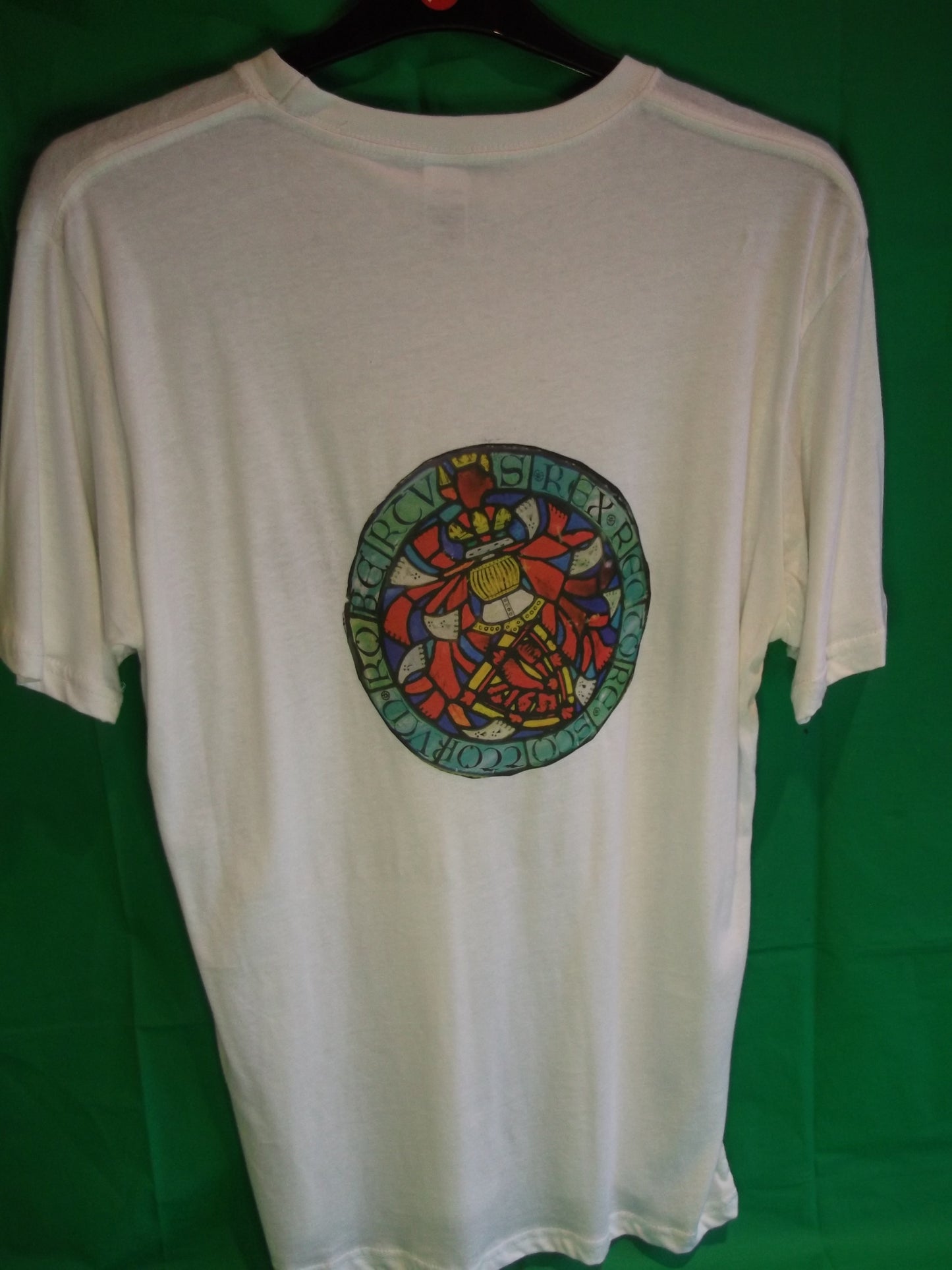 Robert The Bruce Stained Glass Window White Top