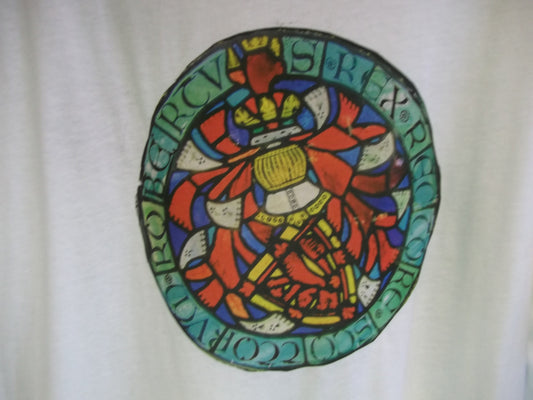 Robert The Bruce Stained Glass Window White Top
